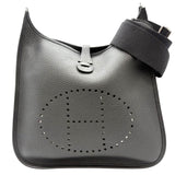 エルメス HERMES エヴリン3 PM W刻印 ブラック シルバー金具 トリヨン レディース ショルダーバッグ