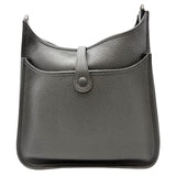 エルメス HERMES エヴリン3 PM W刻印 ブラック シルバー金具 トリヨン レディース ショルダーバッグ
