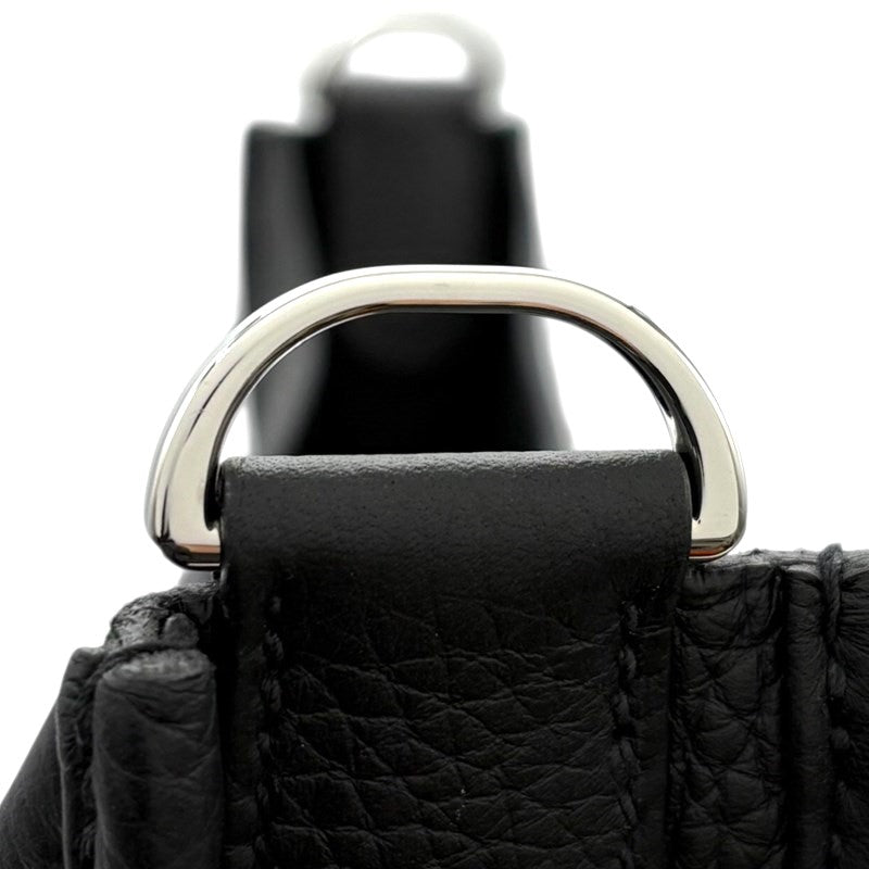 エルメス HERMES ショルダーバッグ エヴリン3 PM トリヨンクレマンス ブラック シルバー金具 黒 2025年製 K 【箱】【中古】 エルメス ショルダーバッグ エブリン3 23 ブラック/シルバー金具