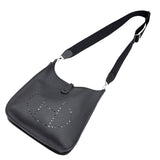 エルメス HERMES エヴリン3 PM W刻印 ブラック シルバー金具 トリヨン レディース ショルダーバッグ