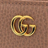 グッチ GUCCI GGマーモント ジップアラウンドウォレット 64406 ピンクベージュ レザー レディース コインケース