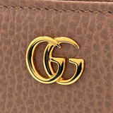 グッチ GUCCI GGマーモント ジップアラウンドウォレット 64406 ピンクベージュ レザー レディース コインケース