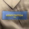 ルイ・ヴィトン LOUIS VUITTON ×NIGO ジャイアントダミエジャケット HJJ02E ブラウン ウール メンズ テーラードジャケット
