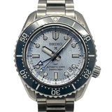 セイコー SEIKO メカニカルダイバーズ GMT Save the Ocean 1968 SBEJ013 ライトブルー SS メンズ 腕時計