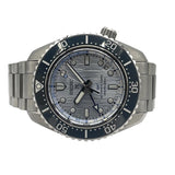 セイコー SEIKO メカニカルダイバーズ GMT Save the Ocean 1968 SBEJ013 ライトブルー SS メンズ 腕時計