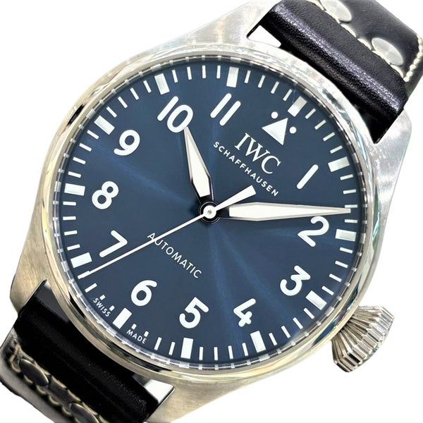 インターナショナルウォッチカンパニー IWC ビッグパイロットウォッチ43 IW329303 ブルー SS メンズ 腕時計