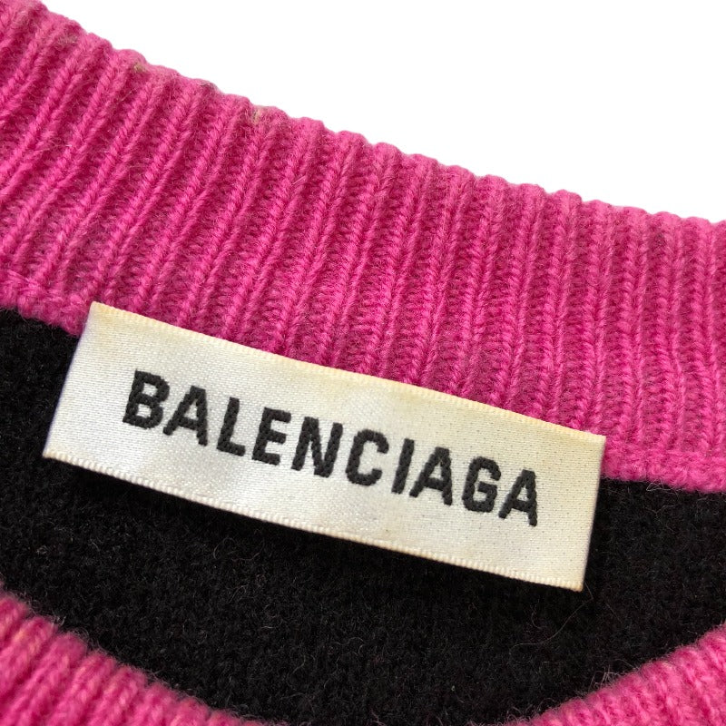 BALENCIAGA バレンシアガ ロゴ満載 ニット セーター