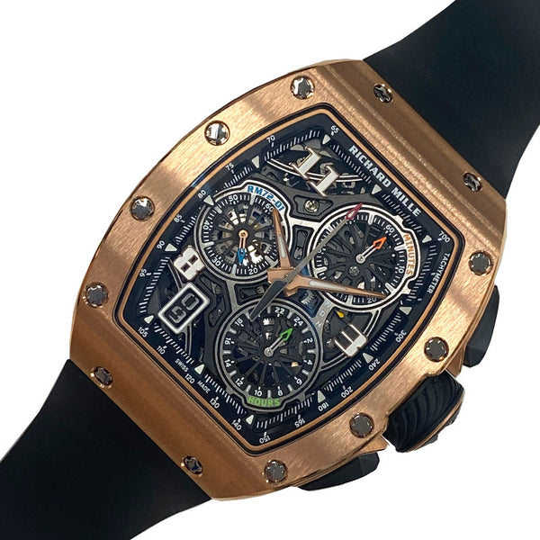 リシャール・ミル RICHARD MILLE ライフスタイル フライバック クロノグラフ RM72-01 K18PG メンズ 腕時計