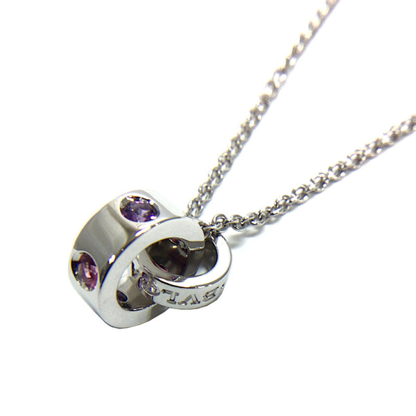 ブルガリ  ブルガリブルガリ ローマンソルベ ネックレス 352620 CL857640 K18WG  ネックレスレディース