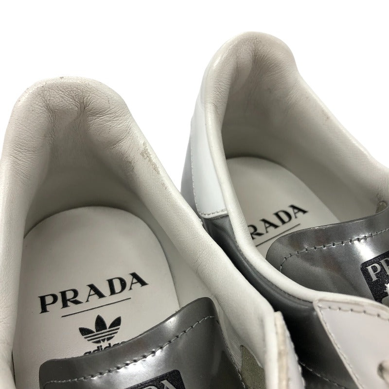 【ネット限定】プラダ PRADA アディダス オリジナルス プラダ X SUPERSTAR スーパースター FX4546 メタリックシルバー  26.5cm メンズ スニーカー