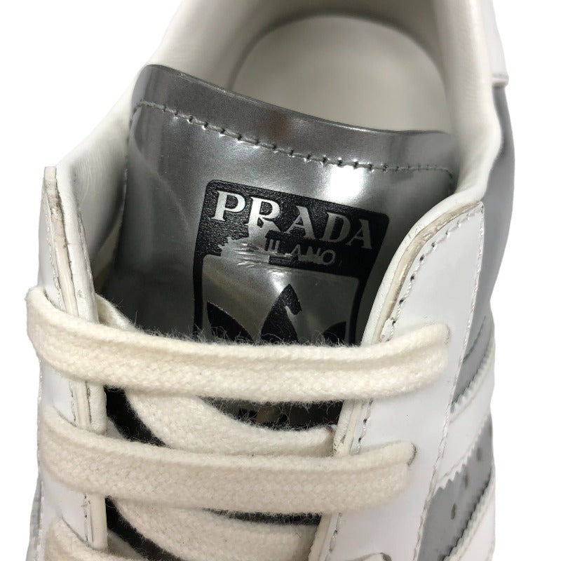 【ネット限定】プラダ PRADA アディダス オリジナルス プラダ X SUPERSTAR スーパースター FX4546 メタリックシルバー 26.5cm  メンズ スニーカー