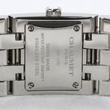 ショーメ CHAUMET ケイシス ホワイトクリスタル W19635-35A SS/クリスタル クオーツ レディース 腕時計