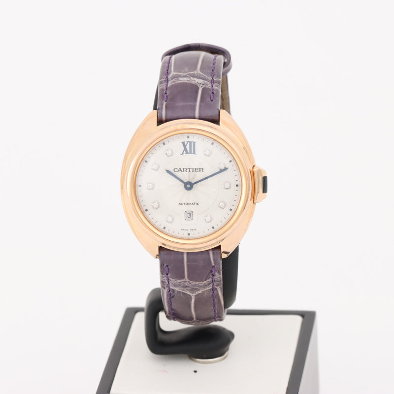 カルティエ Cartier クレドゥカルティエ WJCL0031 シルバー K18PG 自動巻き レディース 腕時計