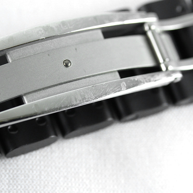 シャネル CHANEL J12 スーパーレッジェーラ クロノグラフ H3409 ブラック セラミック ブラックセラミック 自動巻き メンズ 腕時計