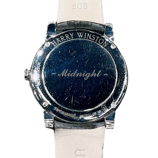 ハリーウィンストン HARRY WINSTON ミッドナイト MIDQHM32WW002 K18ホワイトゴールド ダイヤモンド クオーツ レディース 腕時計