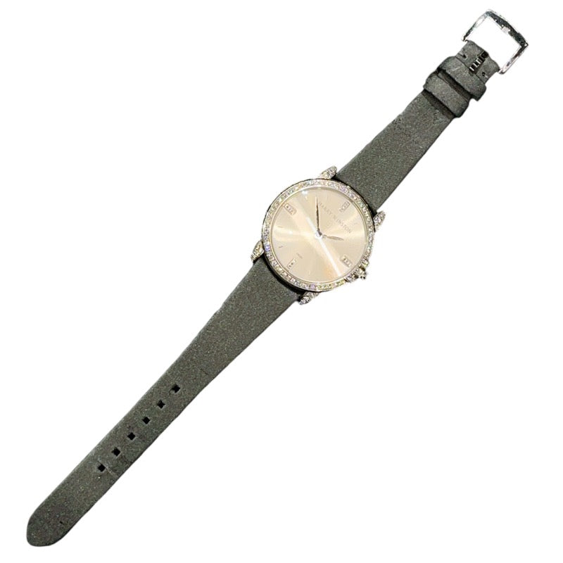 ハリーウィンストン HARRY WINSTON ミッドナイト MIDQHM32WW002 K18ホワイトゴールド ダイヤモンド クオーツ レディース 腕時計