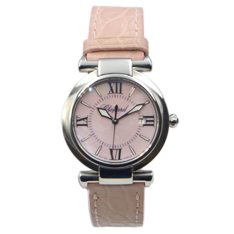 ショパール Chopard インペリアーレ ラヴィアンローズ 388541-3006 ピンク ステンレススチール クオーツ レディース 腕時計