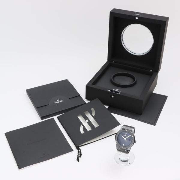 ウブロ HUBLOT クラシックフュージョン セラミック ヨシダスペシャル 511.CM.1470.RX.MYOS セラミック/ラバーストラップ 自動巻き メンズ 腕時計