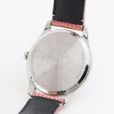 グッチ GUCCI Gタイムレス 126.4 ステンレススチール SS/レザーベルト クオーツ レディース 腕時計
