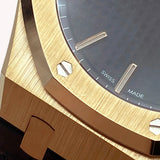 オーデマ・ピゲ AUDEMARS PIGUET ロイヤルオーク オートマティック 15500OR.OO.D002CR.01 ブラック K18PG 自動巻き メンズ 腕時計