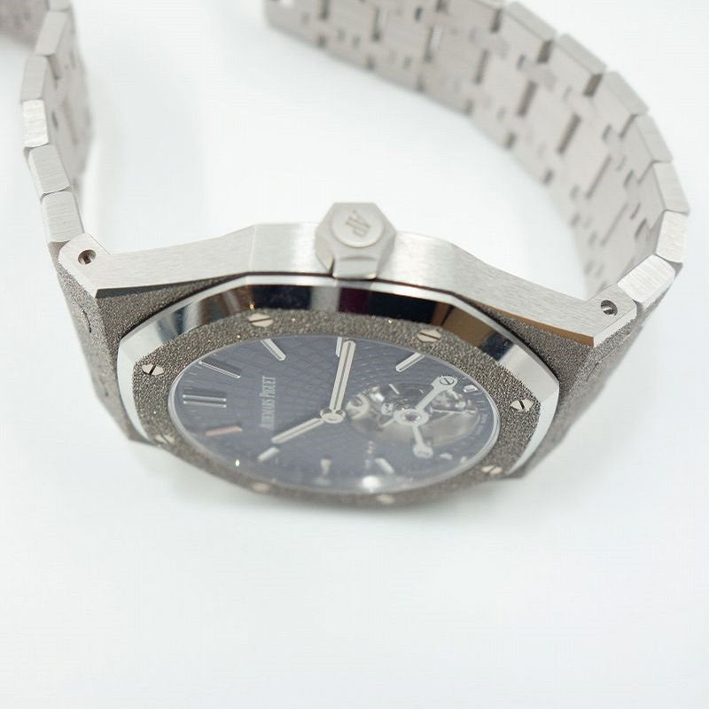 オーデマ・ピゲ AUDEMARS PIGUET ロイヤルオーク トゥールビヨン エクストラシン  26520BC.GG.1224BC.01 K18WG 自動巻き メンズ 腕時計