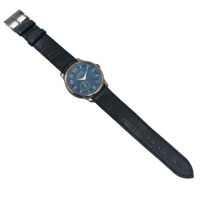 アザーブランド other brand F.P.journe　クロノメーターブルー ブルー タンタル 手巻き メンズ 腕時計