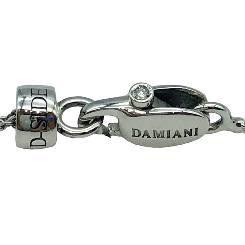 ダミアーニ DAMIANI Dサイド 10Pダイヤ ネックレス K18WG ダイヤモンド