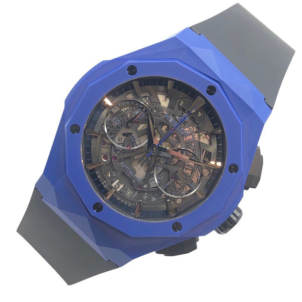 ウブロ HUBLOT クラシックフュージョン アエロ フュージョン オーリンスキー ブルーセラミック 525.EX.0179.RX.ORL18 セラミック/ラバーストラップ 自動巻き メンズ 腕時計