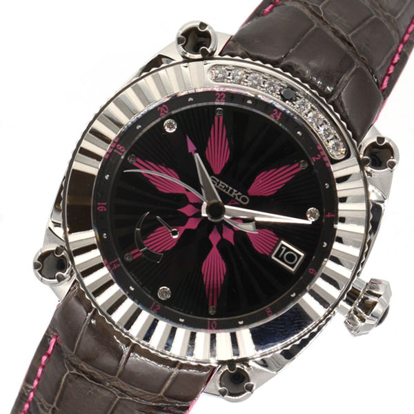 セイコー SEIKO ガランテ  2017年プレミアムウォッチサロン 50本限定 SBLA099 SS/クロコレザーベルト 自動巻き メンズ 腕時計