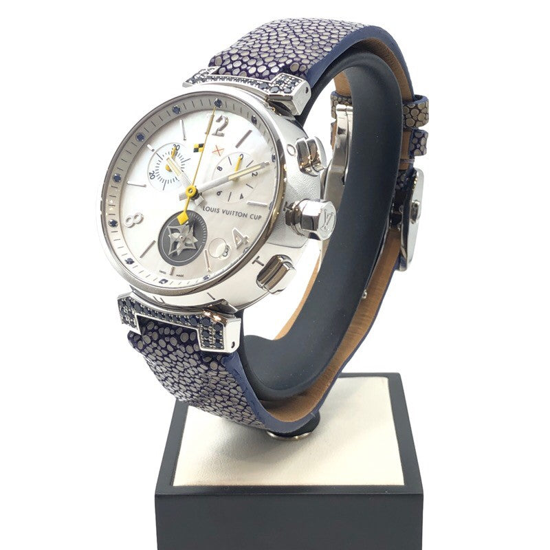 ルイ・ヴィトン LOUIS VUITTON タンブール　ラブリーカップGM Q11BE ステンレススチール クオーツ ユニセックス 腕時計