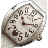 フランク・ミュラー  ハートトゥハート 5002SQZC6H ステンレススチール  ホワイト 腕時計レディース