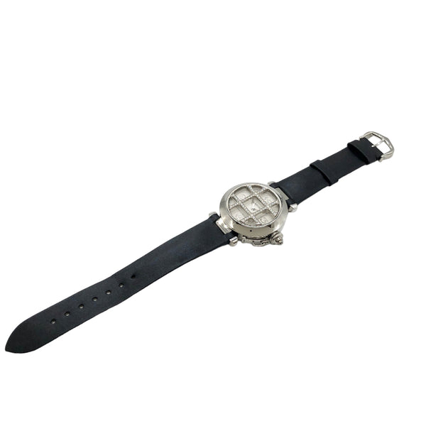 カルティエ Cartier パシャ３２　グリッドダイヤ WJ111356 K18WG 自動巻き レディース 腕時計