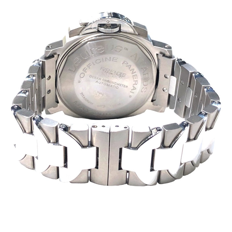 パネライ PANERAI ル ミノール クロノグラフ レガッタ スペシャルエディション世界限定399本 PAM00168 SS/チタン 自動巻き メンズ 腕時計