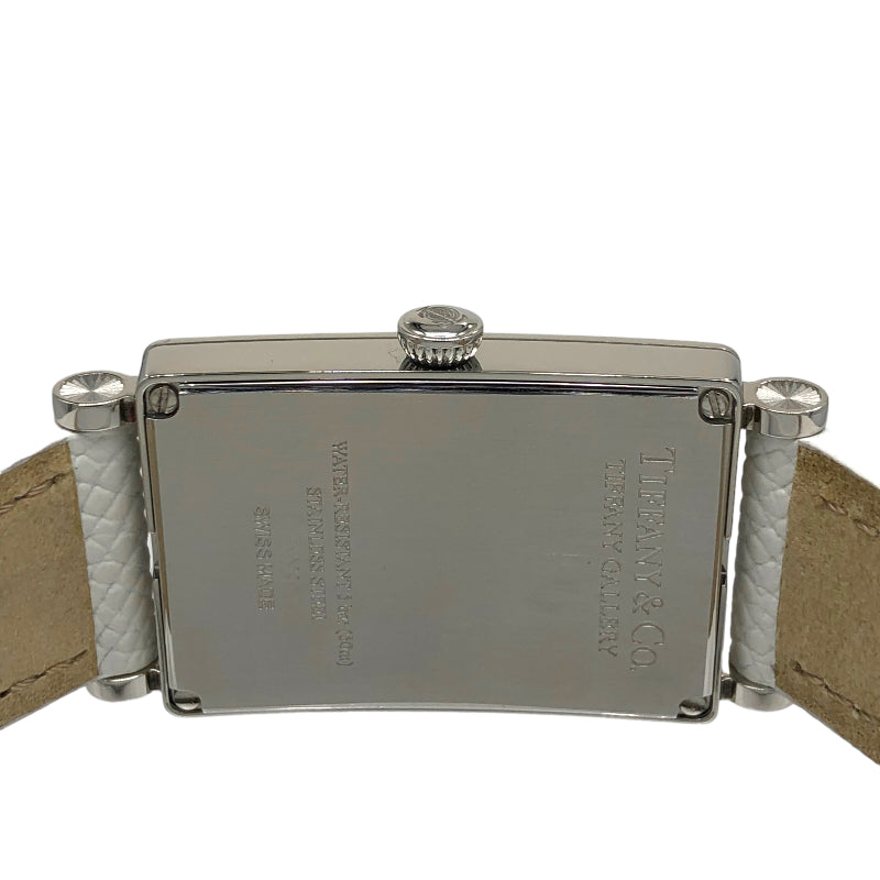 ティファニー ギャラリー Z3002.10.10A21A SS/レザー社外ベルト 腕時計レディース