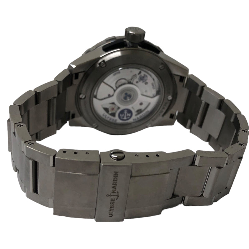 ユリスナルダン ULYSSE NARDIN マリーンダイバー YOSHIDAスペシャルモデル 1183-170LE-7M/92-J チタン 自動巻き メンズ 腕時計
