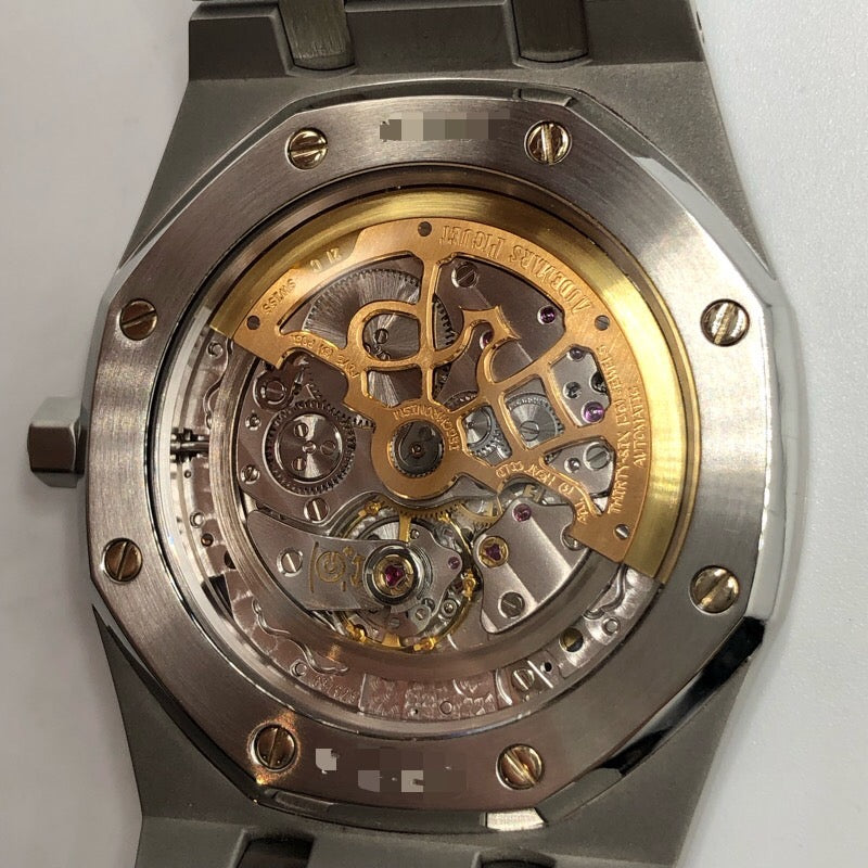 オーデマ・ピゲ AUDEMARS PIGUET ロイヤルオーク ジャンボ エクストラシン 15202ST.OO.0944ST.03 ブルー  SS 自動巻き メンズ 腕時計
