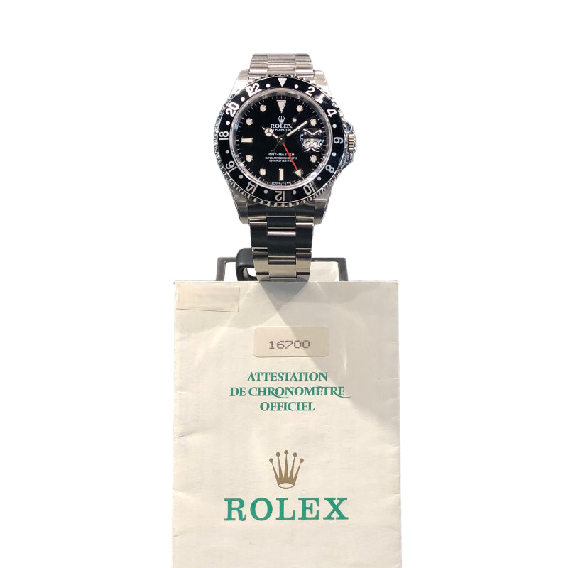 ロレックス  GMTマスター 16700 SS  腕時計メンズ