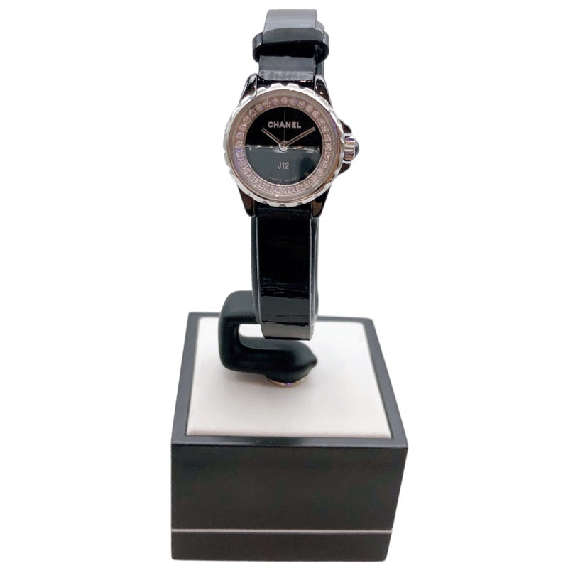 シャネル CHANEL J12 XS H4663 ステンレススチール セラミック クオーツ レディース 腕時計レディース