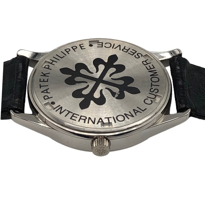 パテック・フィリップ  カラトラバ 3998P Pt/革ベルト  腕時計メンズ