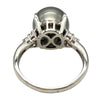 パール ダイヤリング Pt900 パール D:0.14ct ジュエリー