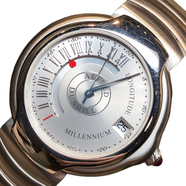ダンヒル  ミレニアムロンジチュード 世界1300本限定 DC2600M ステンレススチール  腕時計メンズ