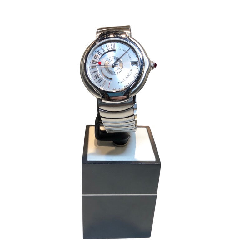 ダンヒル dunhill ミレニアムロンジチュード 世界1300本限定 DC2600M ステンレススチール 自動巻き メンズ 腕時計