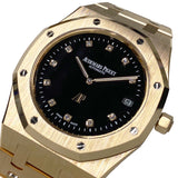 オーデマ・ピゲ AUDEMARS PIGUET ロイヤルオークジャンボエクストラシン世界30本限定 15207OR.OO.1240OR.01 ブラック K18PG 自動巻き メンズ 腕時計