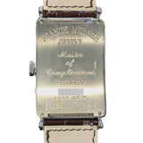 フランク・ミュラー  ロングアイランド 1200SCD 18KWG/革ベルト  ブラック 腕時計メンズ