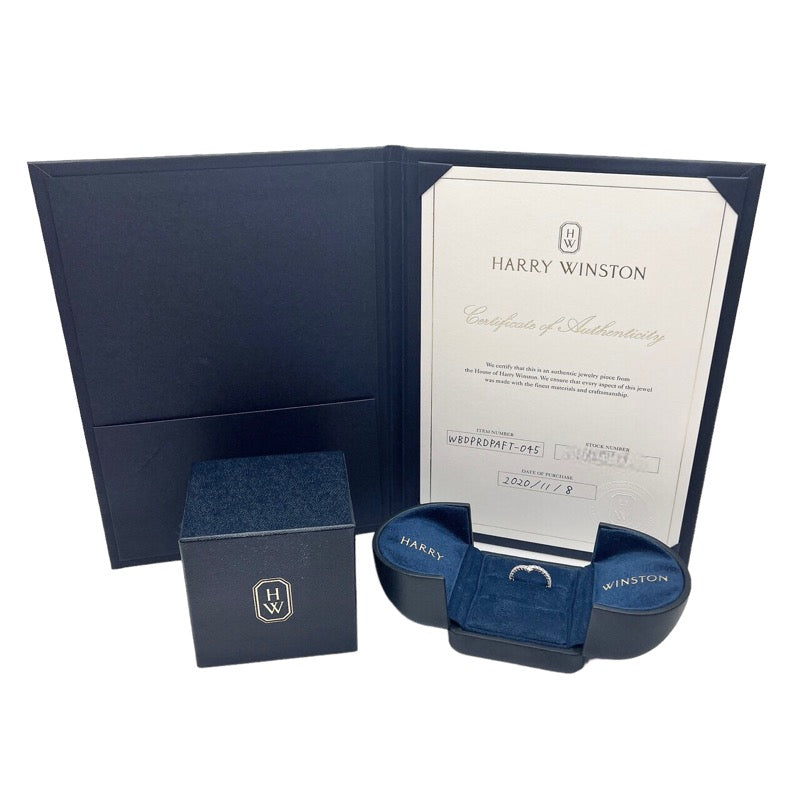 ハリーウィンストン HARRY WINSTON リボンバンドリング ダイヤモンド