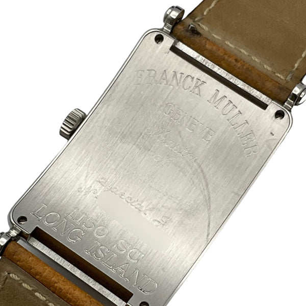 フランク・ミュラー FRANCK MULLER ロングアイランド 日本400本限定 1150SC ブラウン ステンレススチール 自動巻き メンズ 腕時計