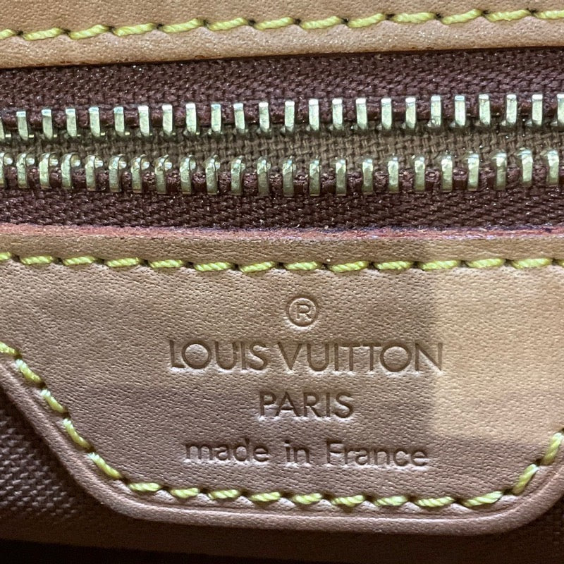 ルイ・ヴィトン LOUIS VUITTON ミニルーピング M51147 ブラウン PVC レディース ハンドバッグ