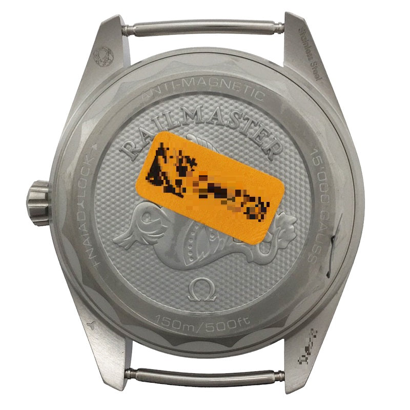 オメガ  レイルマスター 220.12.40.20.06.001 SS/レザー(純正)  腕時計メンズ