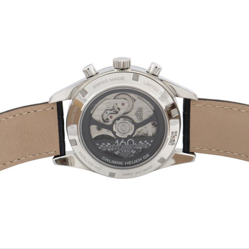 タグ・ホイヤー  カレラ 160周年リミテッドエディション OBK221B.FC6479 SS  腕時計メンズ