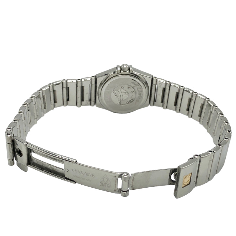 オメガ 腕時計 コンステレーション ミニ マイチョイス シェル ブレス シルバー156171